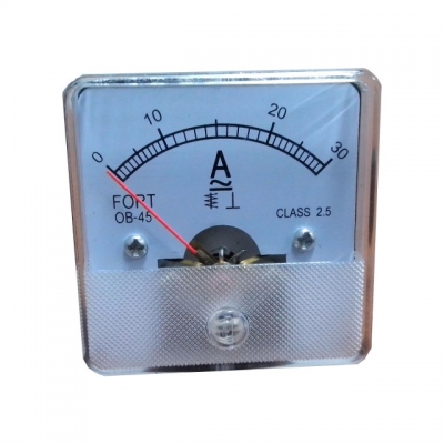 Analog Panel Meter Model Helles Ampere Meter OB-52
