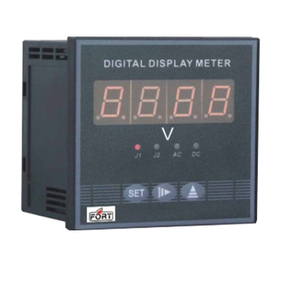 AC Digital Voltmeter 3 display by selector switch