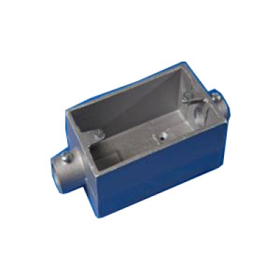 Surface Switch box 2 way : material steel