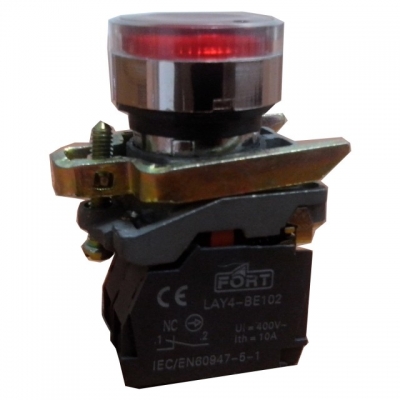Command Switch Ilminated Push Button With LED type baru