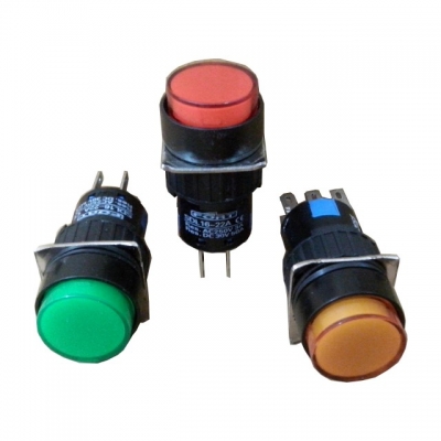 Push Button Command Switches 16MM